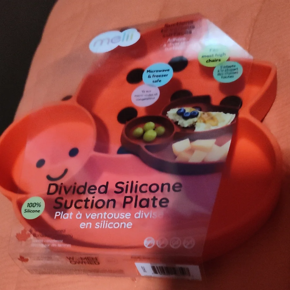 Silicone Plate - Cute Kids Plate
